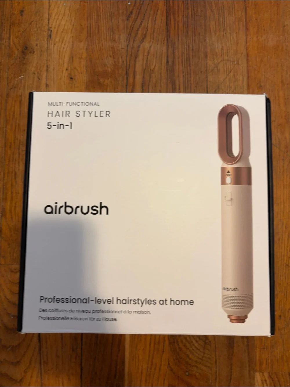 airbrush 5-in-1 Hair Styler in Rose Gold